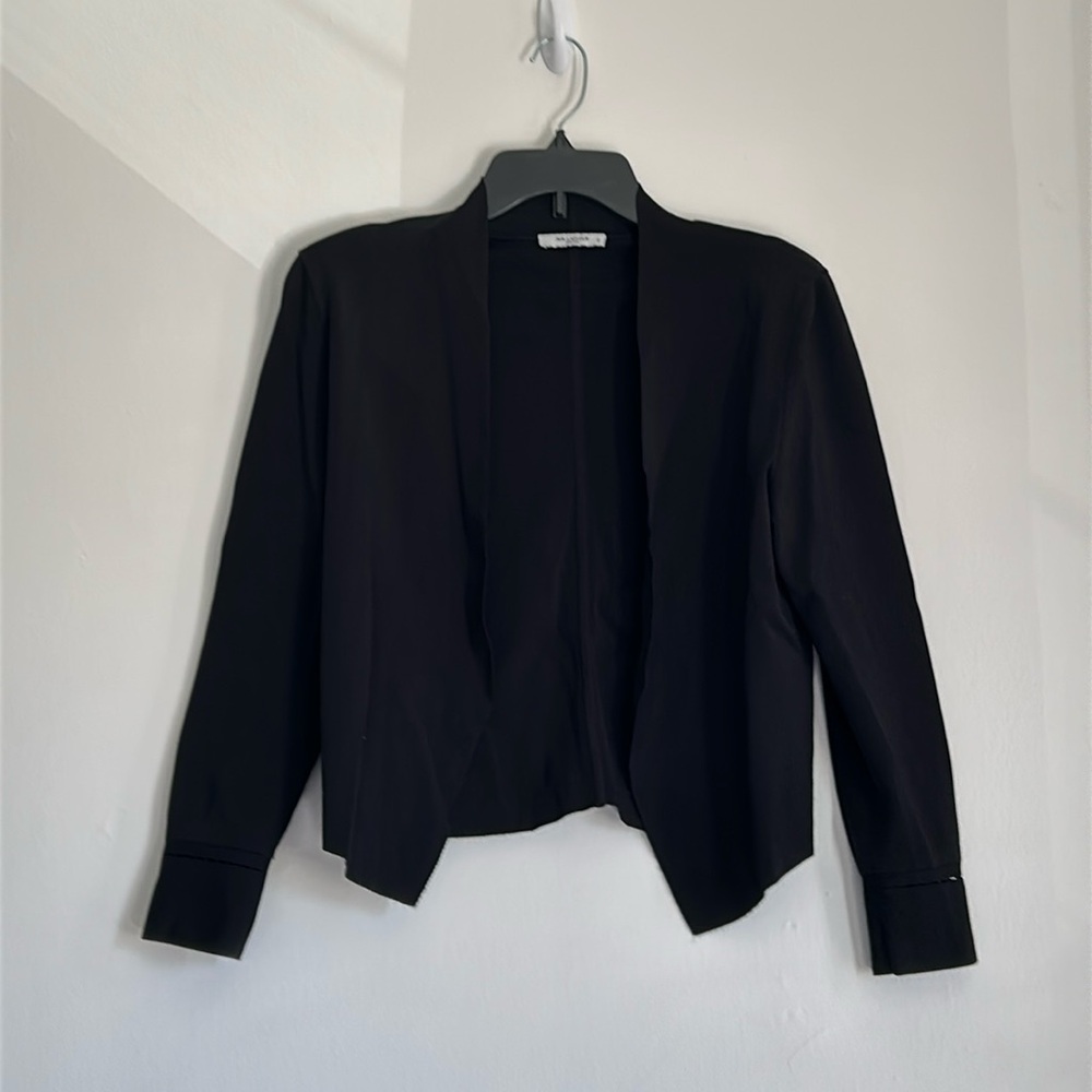 MM Lafleur Black Ponte Stretch The Sant Ambroeus
Blazer Jardigan Suit Jacket